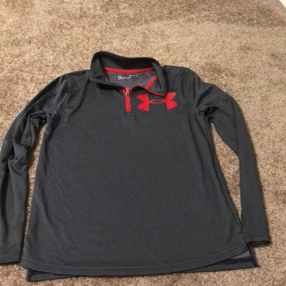 Youth L Under Armour Pull Over